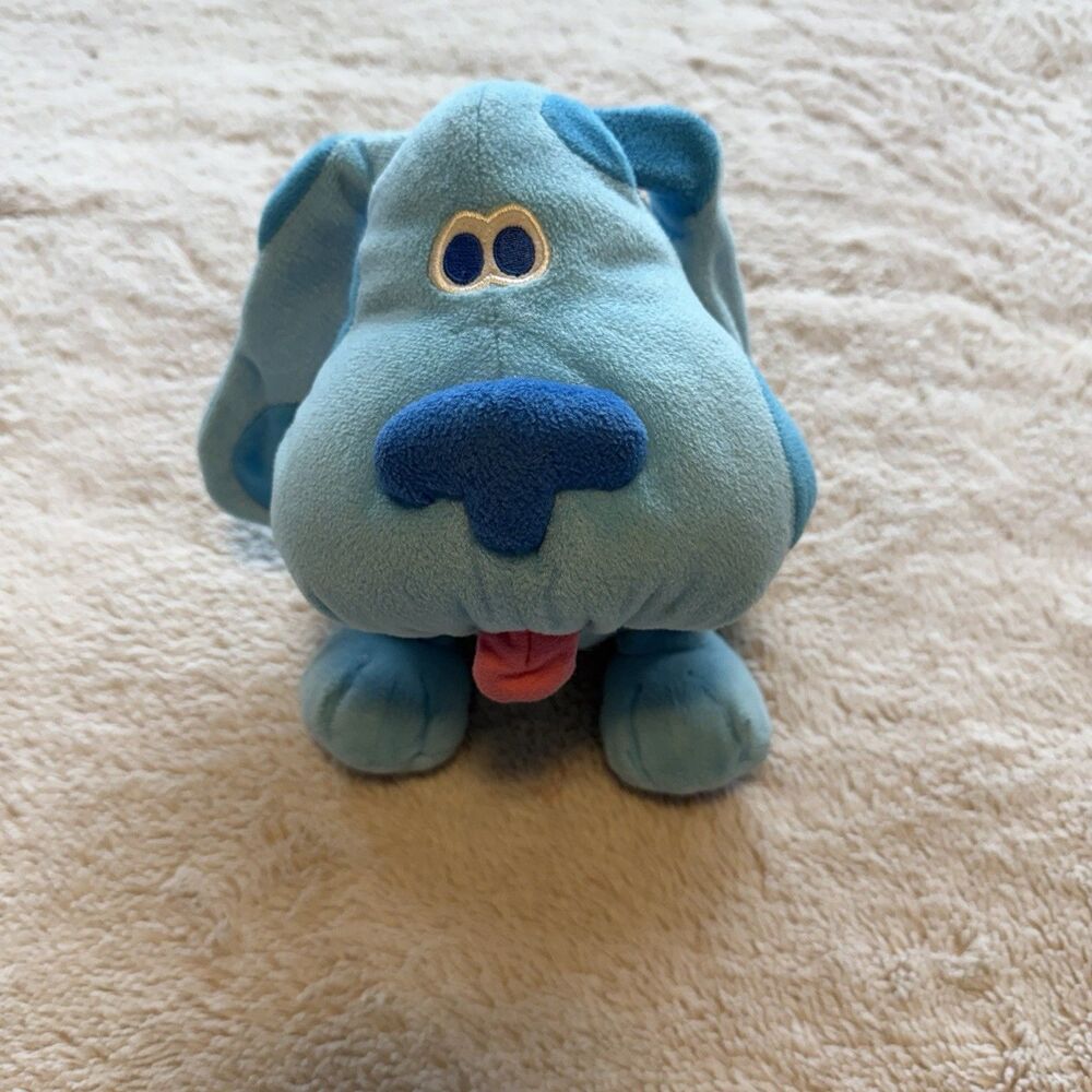 Vintage  Blues Clues Plush Dog Viacom Eden 1998 Stuffed Animal Toy Nick Jr.